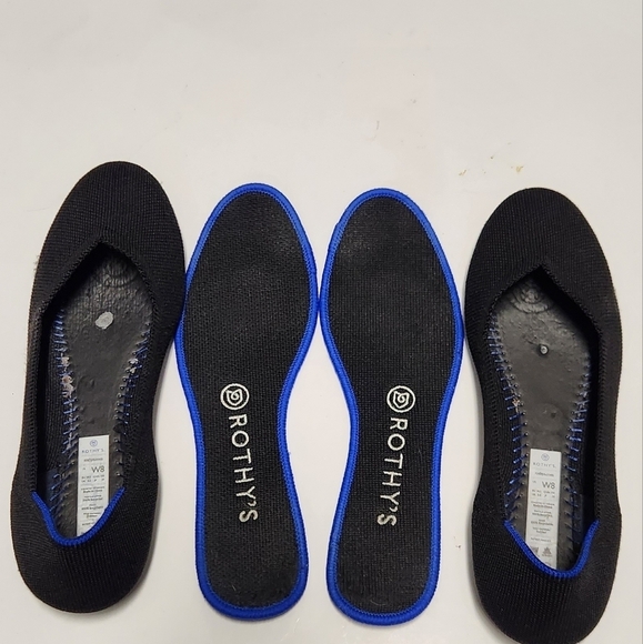 Rothys Solid‎ Black Flats - Picture 5 of 10